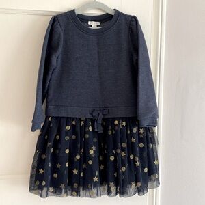 Crew Cuts - J. Crew - Swearshirt and tulle dress